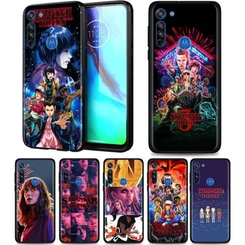Cover Phone Case for Motorola Moto G8 G9 Edge Plus G Power Play E6s E Plus One Stranger Things Poster TPU Soft Shell Capa