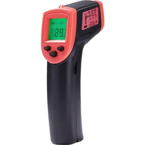 Digital Infrared Thermometer Laser Temperature Meter Non-contact Pyrometer Imager Hygrometer IR termometro LCD Thermomete
