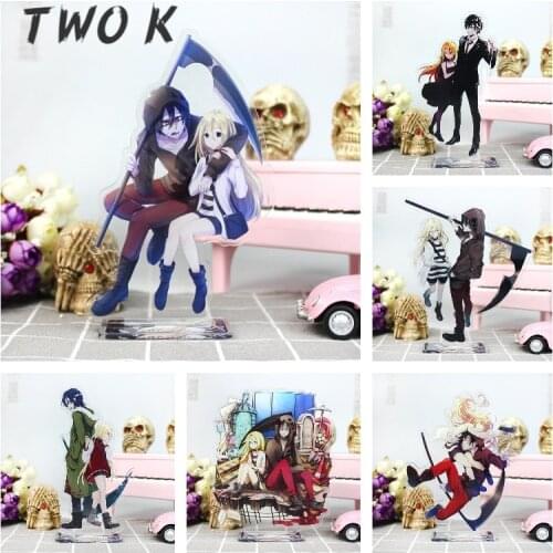 Anime Angels of Death Figure Acrylic Stand Model Action Figures Decoration Stand Sign Cosplay Collectible Keychain