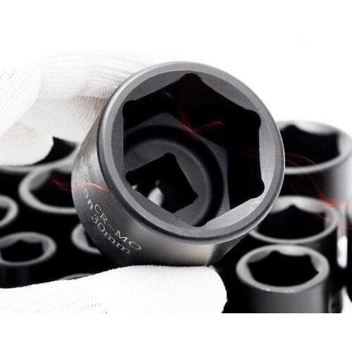 Inner Hexagon 34 36mm Electric Wrench 1/2 Inch Wind Cannon Sleeve Pneumatic Lengthening Socket Wrench Car Repair Tools