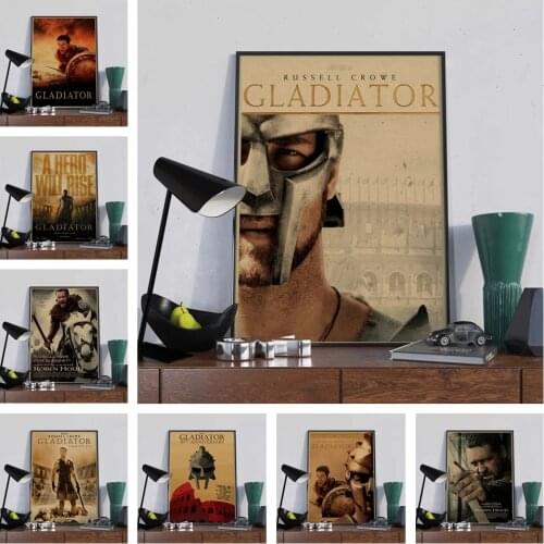 Gladiator Classic Movie Retro Art Home Decor Diamond Painting Full Drill Cross Stitch Kits Embroidery 5D DIY Rhinestone Mosaic