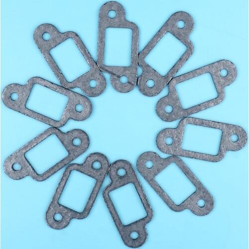 10 X Muffler Exhaust Gasket Set Fit For Stihl MS170 MS180 MS210 MS230 MS250 017 018 021 023 025 Chainsaw Replacement Parts