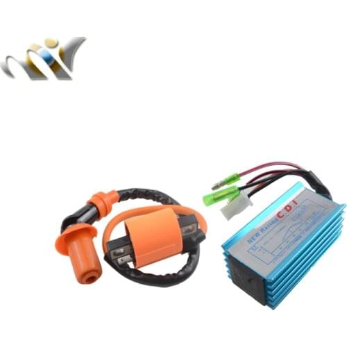 MOFO CAIZHUANGSHI Performance 5 Pin Racing CDI Box Ignition For Yamaha JOG Scooter Moped 2 Stroke JOG 50CC 90CC 1PE40QMB Quads