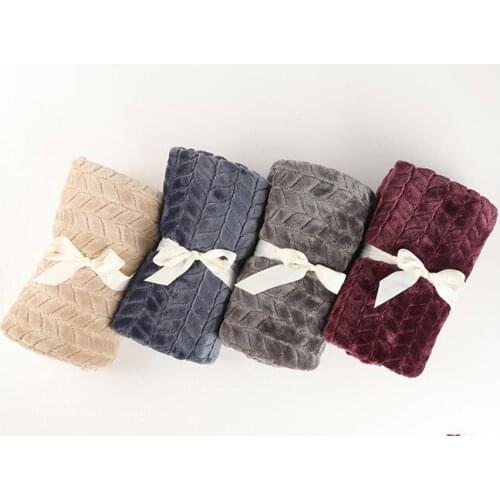 Light Super Soft Blanket Flanell Planes Sofa Use Office Kids Blankets Towel Warm Travel Fleece Mesh Portable Car Travel Blanket