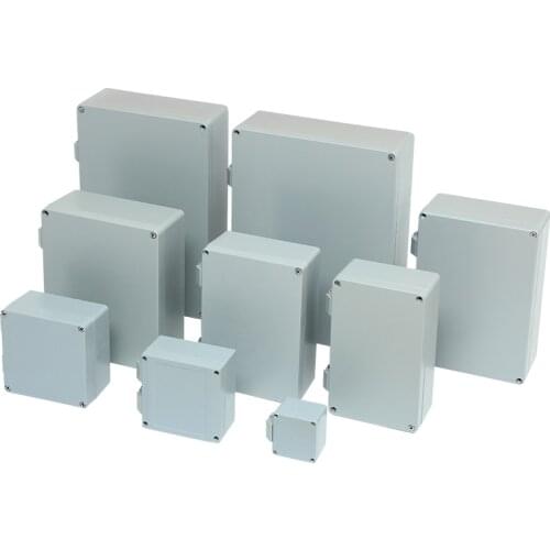 Industry IP66 Waterproof Cast Aluminum Junction Box for electronic project Outdoor Explosion-proof Electrical Enclosure Case