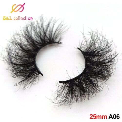 25mm Eyelashes Mink Lashes 3D 100% Mink Fur Cruelty free Handmade False Eyelashes