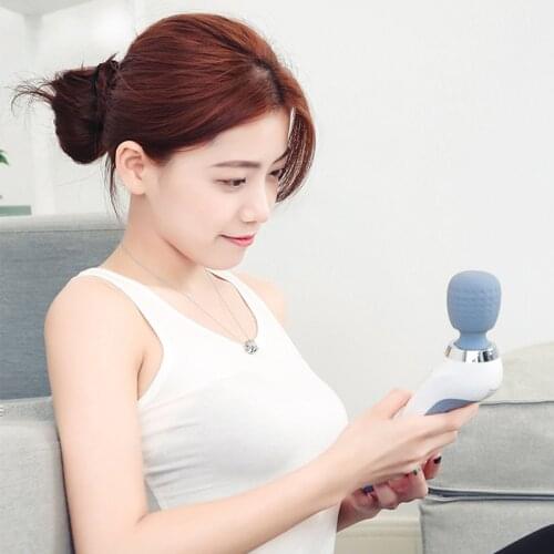 1Pcs Rechargeable Vibration Massage Hammer OEM Multi-function Massage Stick Portable Massager Neck Shoulder Body Relax