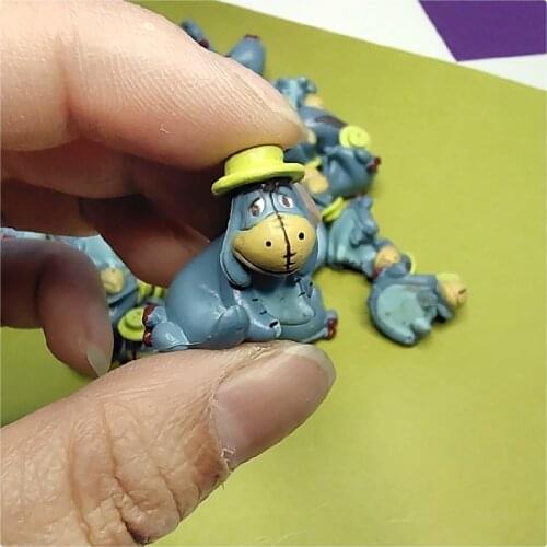 12piece DIY scene decoration of high quality authentic Disney Yier donkey ornaments