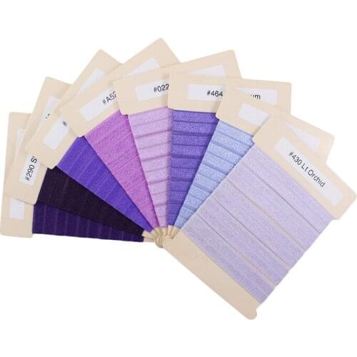 5/8" solid FOE fold over elastic 16mm Plain color elastic ribbon hair garment accessories welcome custom order