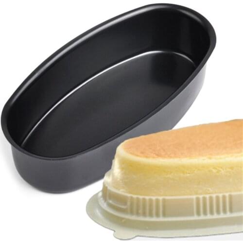 9 Inch Non Stick Oval Shape Cake Pan Cheesecake Loaf Bread Mold Baking Tray DIY Kitchen Bakeware Supplies Cake Baking Tools