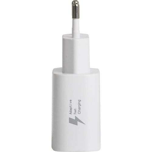 For Samsung Galaxy S9 S8 S8 Plus note 8 Adaptive Fast Charger Travel Adapter EU 9V 1.67A 5V 2A Quick Charger PLUG 100PCS