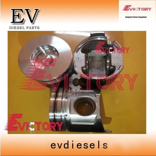 For Yanmar 3TNE84 3D84E 3TN84 water pump oil pump conrod + piston ring liner gasket bearing