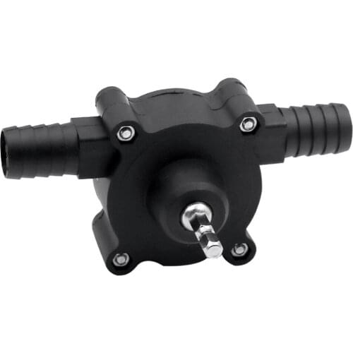 Electric Drill Pump Self Priming Transfer Pumps Oil Fluid Water Pump Portable Round Shank Heavy Duty Self-Priming Hand