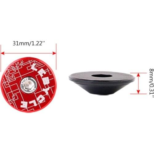 E56D Bicycle 28.6mm Headset Top Titanium Bolt MTB Bike Headset Top Fits 1-1/8" Rods and Fork Mountain Bike,Road Bike