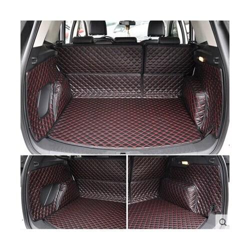 Good mats! Special trunk mats for Ford Escape 2016 waterproof cargo liner mats boot carpets for Escape 2017-2013,Free shipping