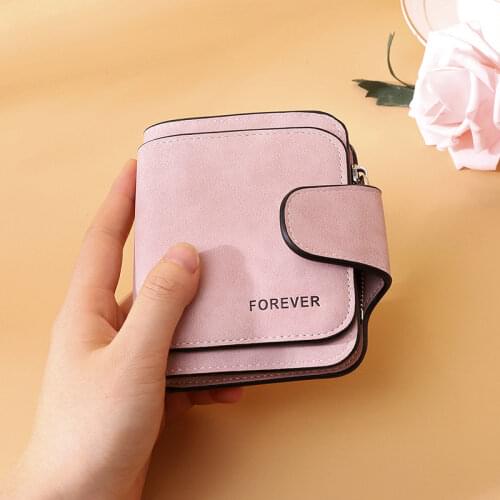 Short Wallet Women PU Leather Multi-Card Holder Clutch Bag Fashion Folding Womens Wallet Purse Hasp Soft Ladies Coin Purse Bag