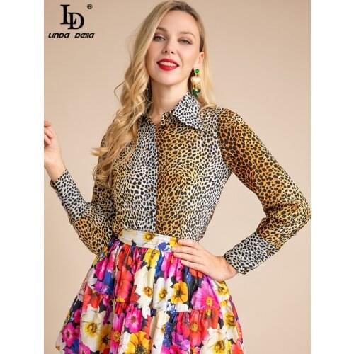 Шелковые блузки LD LINDA DELLA China At AliExpress