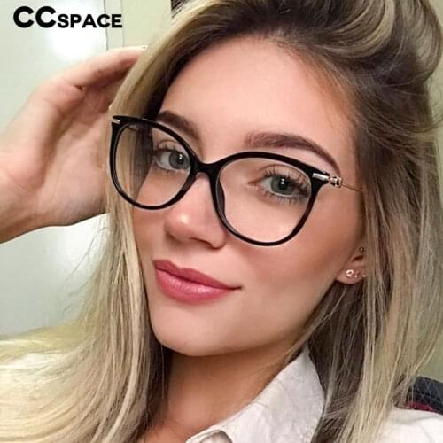 45772 Cat Eye Anti-blue light Retro Glasses Frames Men Women Optical Fashion Computer EyeGlasses