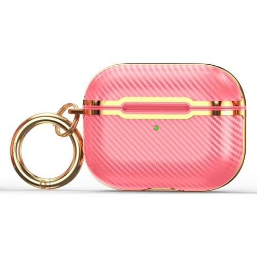 Wholesale 10pcs/lot Soft Case Cover for AirPods Pro Full Protective Earphone Accessories For AirPod 2 1 Case with Keychain Ring