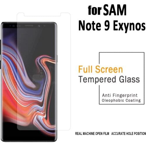 Wholesale Free DHL 1000Pcs for Samsung Note 5 4 3 2 Note 8 9 9H Full Glue clear Tempered Glass