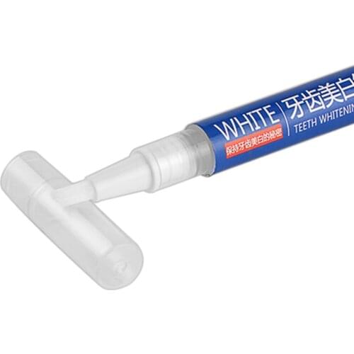 Teeth Whitening Brightening Gel Pen Tooth Wine Stains Plaque Cleaner Remover