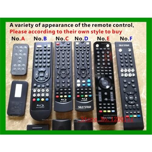 Remote controller seastar S300D S302 620 610 6300 190 S308E S305E S305D S302D BDP-100 Please according to their own style to buy
