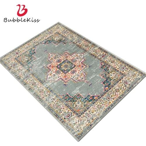 Bubble Kiss Modern Living Room Rugs Nordic Print Home Decorative Carpet Classic Floral Pattern Study Sofa Tables Non Slip Mats