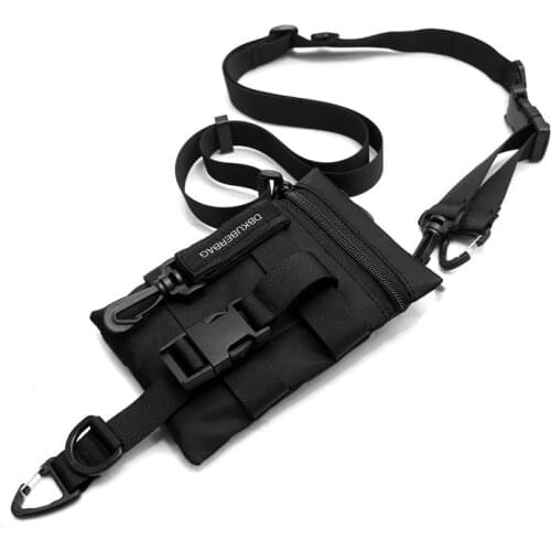 Small Square Single Shoulder Bag Men Mini Hip Hop Style Mobile Phone Casual Crossbody Bags for Women Pouch Travel Wallet Handbag