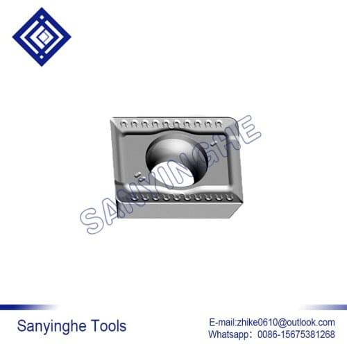 Free shipping high quality sanyinghe 10pcs/lots YBM253 APKT150412-PM cnc carbide turning inserts