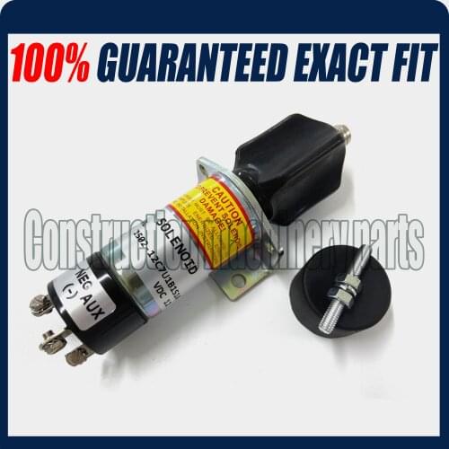 1500-2085 Stop Solenoid 1502-12C7U1B1S1A 12v with 3 terminals For Woodward