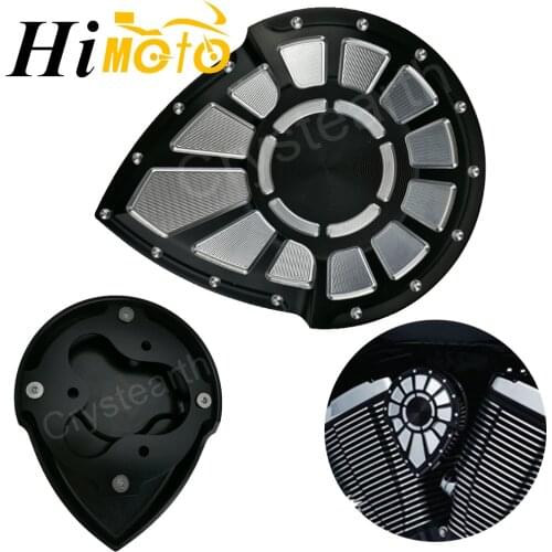 Motorcycle Aluminum Cut Bahn Right Side Ignition Cover Cap For Victory Tuxedo Right 2004-2017 2016 2015 2014 2013 2012 2011 2010