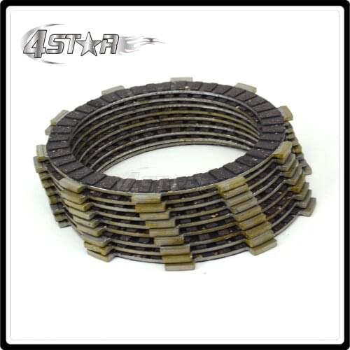 Motorcycle Clutch Plate Disc Set Friction For CB600F Hornet CBR600F2 CBR600F3 VF750 VFR750F VFR800F CBR900RR CBR954RR GSXR600