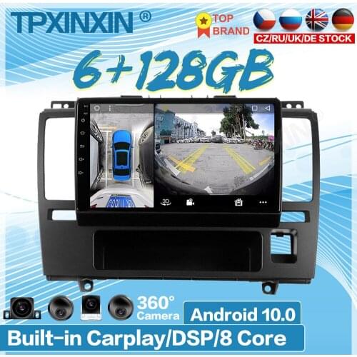 For Nissan Tiida 2004-2011 Android 10.0 Car 360 HD Auto Surround View Camera Car Multimedia Player Stereo Radio GPS Navigtion