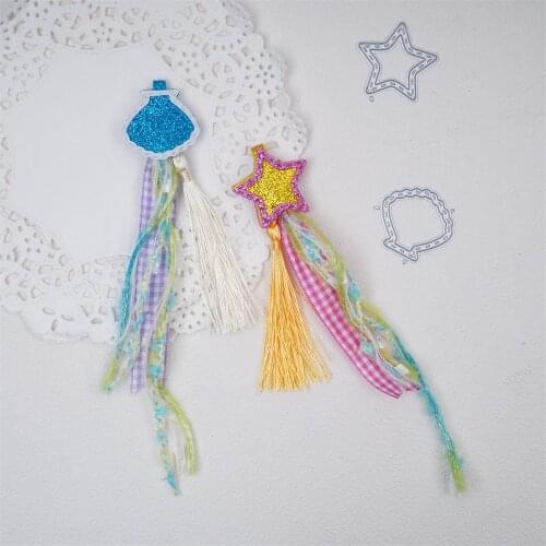 InLoveArts Die Cut Shell Frame Metal Cutting Cut Star Alinacraft Scrapbook Paper Craft Handmade Card Punch Art Knife Cutter Dies