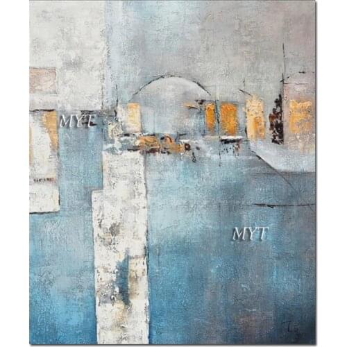 New Abstract Oil Painting Canvas Picture Art 100% Hand Painted Abstract Wall Artwork 1 Set Panel Home Showpieces Paintings