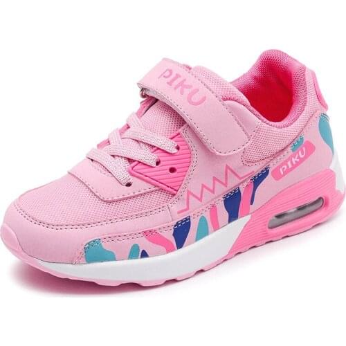 SKOEX Girls Running Shoes for Kids Air Lightweight Breathable Tennis Sport Shoes for Children Girls Casual Sneakers Size 27-38