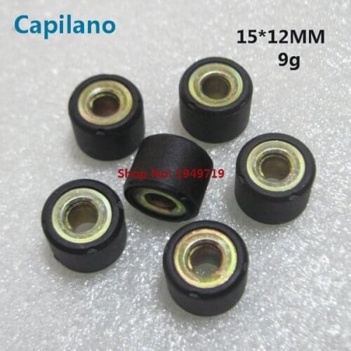 Motorcycle / scooter RSZ JOG50 BWS100 variator weight roller clutch pulley driven bead 15*12mm for Yamaha 50cc 100cc JOG BWS