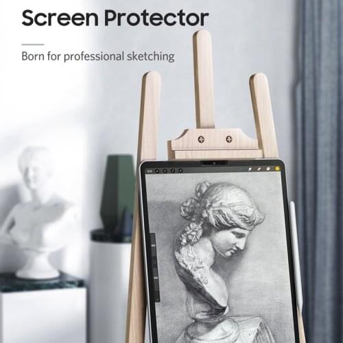 Benks Like Paper Screen Soft PET Protector Film Matte Anti Glare Painting Draw Protective Film for iPad Pro 11" 12.9" 2020 New