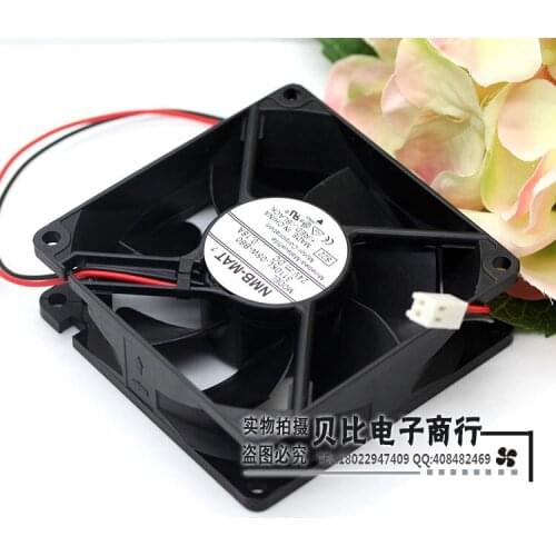NMB-MAT 3110KL-05W-B60 S22 DC 24V 0.18A 2-Wire 80x80x25mm Server Cooling Fan