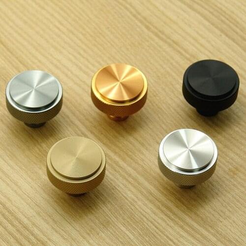 Cabinet handle Knurled texture Wardrobe gold handles Drawer knob Furniture doorknobs Kitchen bathroom cabinet hardware pulls