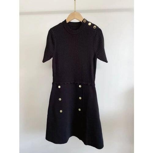 Vbpbsql Fashionable Knitted Dresses