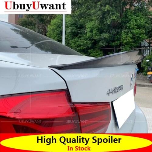 Rear Trunk Spoiler For BMW F30 F35 M3 320i 320li 325li 328i 2012-2017 Carbon FiberABS Lip Spoiler Car Tail Wing Decoration