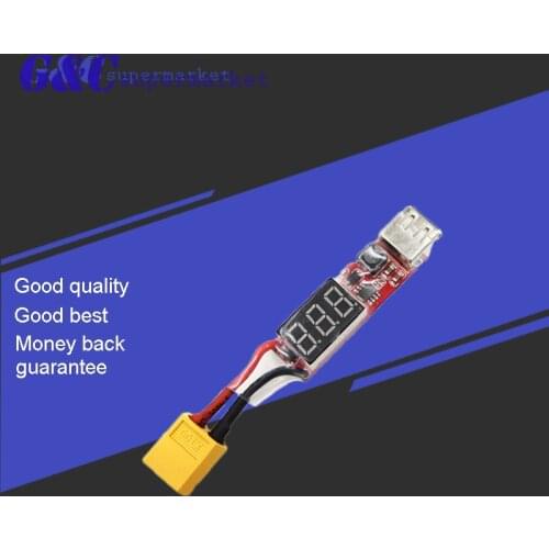 2S-6S Lipo Battery XT60 Plug to USB 5V 2A Charger Converter Adapter for Phone PC diy electronics