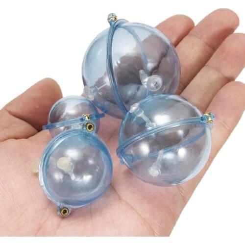 5 pieces/set of fishing buoy ABS plastic ball water polo bubble buoy fishing tackle outdoor fishing accessories 25/32/40/47 mm