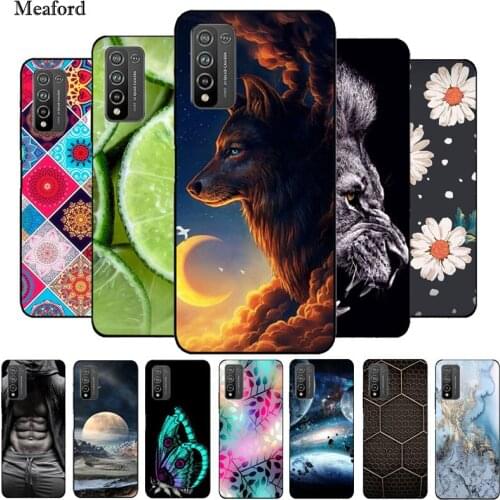 For Honor 10X Lite Case Phone Cover Silicone Soft Cases For Huawei Honor 10X Lite Case TPU Funda on Honor10X Lite 10 X Lite 2020