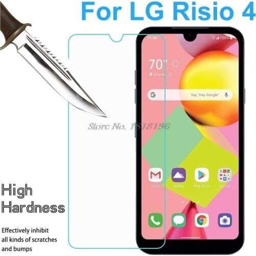 For LG Risio 4 Glass Screen Protector Tempered Glass Hardness For LG Risio4 LM-K300CMR Phone Screen Protection Glass Film Cover
