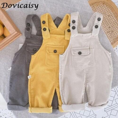 Осенние комбинезоны для девочек Dovicaisy China At AliExpress