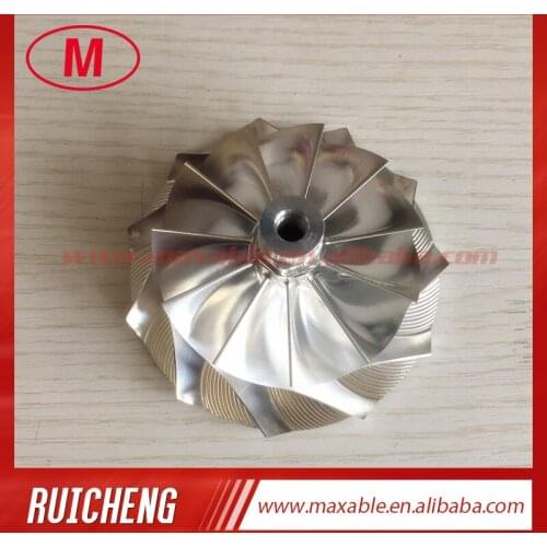 GT3584 upgrade 63.5/84.00mm 11+0 blades turbo Billet/milling/aluminum 2024 compressor wheel for racing