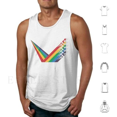Lions Pride Tank Tops Vest Cotton Voltron 80S Anime Chromatic Colorful Of The Universe Japan Legendary Lion Manga Tv