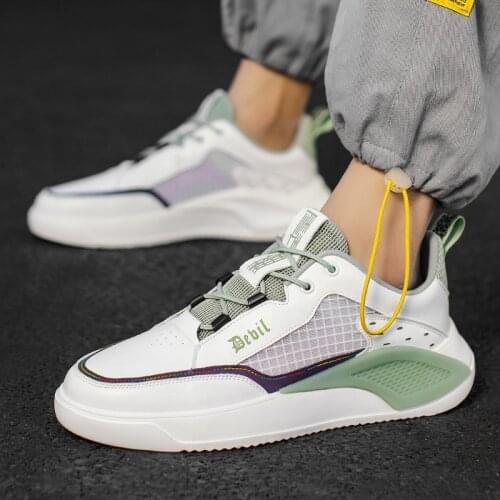 Mens Shoes Summer Breathable Mesh Sports Casual Shoes 2021 New Spring Running Shoes Mens Board Shoes Climax Shoes